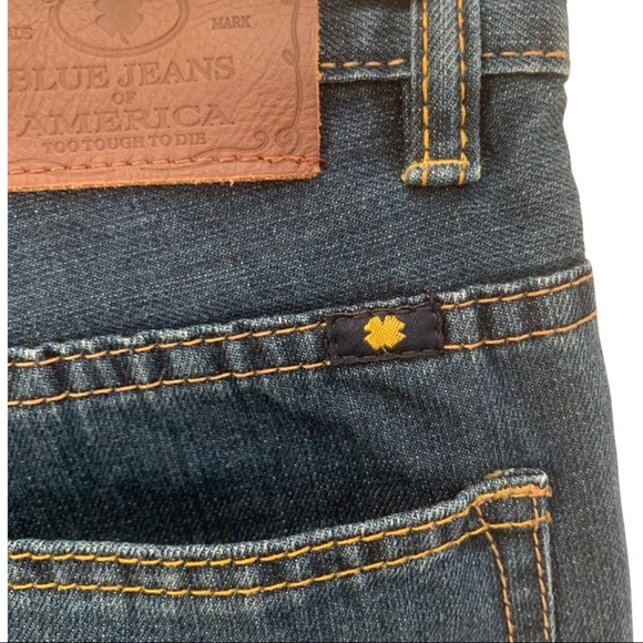 LUCKY BRAND Billy Straight Jeans Midrise Blue Denim Size 16 Style YD0038 - Picture 11 of 16